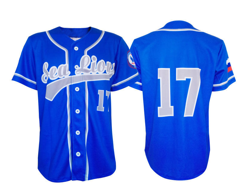 Sublimation polyester baseball jersey suit t- shirt design And Pant Kit