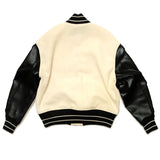 Oem Sportswear Hot Sale Embroidered Chenille Patches Leather Sleeves Letterman Baseball College Varsities Jacket Custom