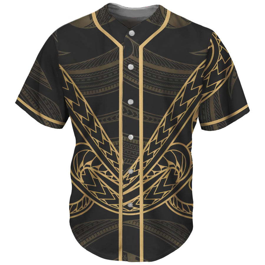 Top 10 Sublimation Printing Free Design Men Short Sleeve Button Baseball Wear Uniform Suit Jersey For Sports Outdoor Event
