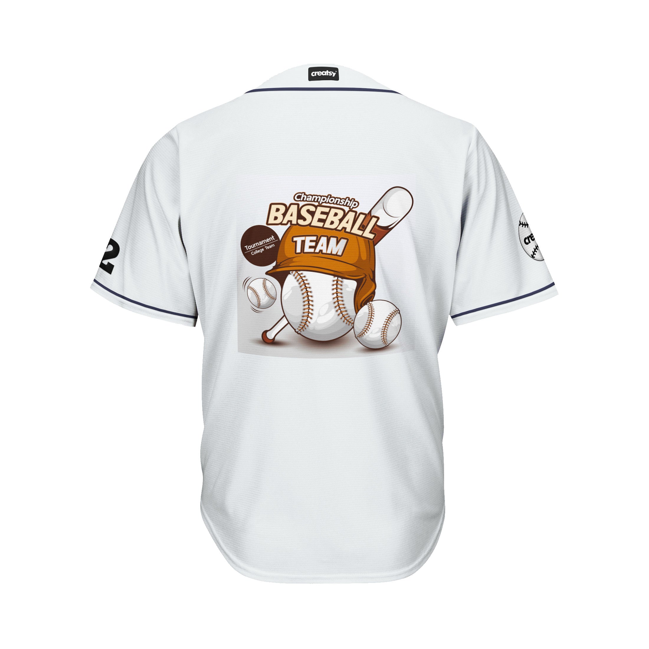 China Supply Custom Sublimated Button Jersey Baseball Suit Jersey for Sports Outdoor Event