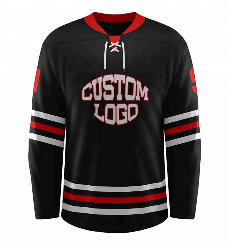 Custom Hockey Jersey - Positive Signs + Print