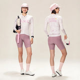 Custom Women's Long Sleeve Floral Cycling Jersey Wholesale