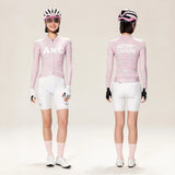 Custom Women's Long Sleeve Floral Cycling Jersey Wholesale