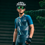 Wholesale Red Flame Cycling Jersey Short Sleeve Road Team Uniform