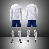 OEM Wholesale High Quality New Style Sublimated Football Long Jersey Football Shorts