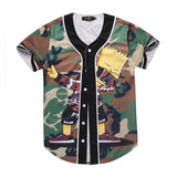 Yankee Bull Denim Retro Sublimation Embroidered Baseball T Shirt Blank Suit Softball Uniform Men's Custom Baseball Jersey