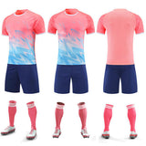 OEM Sportswear Wholesale High Quality New Style Stripe Sublimation Polo Football Jersey