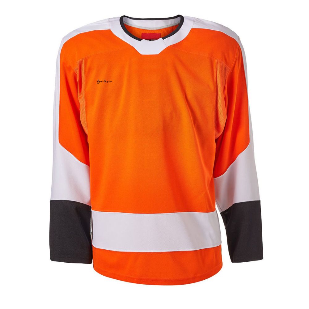 Source Sublimation ice hockey jersey with sponsors logo on m.