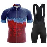 Customized Sublimation Short Sleeve Jumpsuit Cycling Wear Set