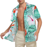 Hawaiian Shirts for Men Button Down Shirts Short Sleeve Floral Tropical Regular-fit Summer Vacation Beach Shirts beach shirts for men