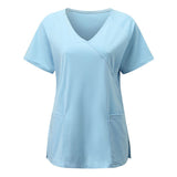 Customized Polyester Comfortable Scrub Nursing Shirt